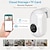 cheap Indoor IP Network Cameras-Wall Plug In Camera Wifi 360 1080P Mini Surveillance Home Security Protection Night Vision LED Lamp Light IP Cameras