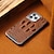 cheap iPhone Cases-Phone Case For iPhone 15 Pro Max Plus iPhone 14 13 12 Pro Max Plus Back Cover Shockproof Retro Genuine Leather TPU Plating