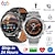 tanie Smartwatche-696 DK68 Inteligentny zegarek 1.53 in Inteligentny zegarek Bluetooth Krokomierz Powiadamianie o połączeniu telefonicznym Rejestrator snu Kompatybilny z Android iOS Męskie Odbieranie bez użycia rąk