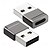 preiswerte Handy-Kabel-USB zu Typ-C Konverterkopf Handy Computer Auto Ladedatenkabeladapter