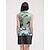 abordables Collection de créateurs-Femme T-shirt POLO Vert foncé Sans Manches Top Vêtements de golf pour femmes, tenues, vêtements