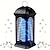 levne Bug Zapper-bug zapper elektrický lapač komárů, vnitřní a venkovní lapač komárů elektrický šok lampa proti komárům pro domácnost fotokatalytický zabiják komárů UV venkovní lampa na lapač komárů