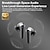 preiswerte TWS Echte kabellose Kopfhörer-TWS-Headset mit vollfarbigem Touchscreen Bluetooth-Headset ANC-Geräuschreduzierung LCD-Smart-Display Kopfhörer für den Sport