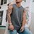 preiswerte Lauf-T-Shirts &amp; Tanktops-Herren Fitness Tank Top Tank Top Running Sport Top Tank Top Sport Ärmellos Weste / Fahrradweste Casual Athlässigkeit Atmungsaktiv Schnelltrocknend Weich Fitnesstraining Laufen Gehen Sportbekleidung