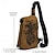 abordables Bolsos cruzados-Hombre Bolso bandolera Bolsa de hombro Bolsa Bandolera Poliéster Exterior Diario Festivos Cremallera Impresión Gran Capacidad Ligero Transporte múltiple Timón Velero Ocre Amarillo Azul Oscuro