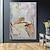 baratos Pinturas Abstratas-Pintura a óleo artesanal em tela, arte de parede, decoração abstrata moderna para decoração de casa, pintura sem moldura enrolada