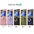 halpa Samsung-kotelot-puhelin Etui Käyttötarkoitus Samsung Galaxy Z Flip 5 Z Flip 4 Z Flip 3 Takakuori ja näytönsuoja Sormussolki Iskunkestävä Retro TPU Metalli PU-nahka
