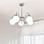 billige Øslys-led pendel 41/63/65/85cm 3/4/5/6-lys moderne sputnik lysekrone krom industriel semi-flush mount loftslampe e27 justerbar højde lys til køkkenø stue 110-240v