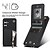abordables Coques Samsung-téléphone Coque Pour Samsung Galaxy S25 Ultra S24 S23 S22 S21 S20 Ultra Plus FE Coque Arrière Étui Portefeuille Fermeture Éclair avec Lanière Support Rétro TPU faux cuir