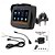abordables Lecteurs multimédias pour voitures-Lecteur mp5 portable pour moto et voiture, 5 pouces, carplay, écran tactile hd, navigation étanche ip65