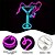 abordables Lampes néon led-Oktoberfest cocktail USB néon LED signe lumineux, style lumineux néon bière bar club acrylique néon pour hôtel bar café fête d&#039;anniversaire chambre d&#039;adolescent décoration murale signe lumineux 1 pc