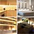 levne USB Strip Lights-dc 5v usb cob strip 320leds/m ohebná stuha provazový pás světlo teplé bílé přírodní bílá noční lampa TV podsvícení LED pásek 1m 2m 3m 4m 5m domácí dekorace