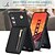 abordables Coques Samsung-téléphone Coque Pour Samsung Galaxy S25 Ultra S24 S23 S22 S21 S20 Ultra Plus FE Coque Arrière Étui Portefeuille Fermeture Éclair avec Lanière Support Rétro TPU faux cuir