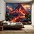 economico arazzo paesaggistico-Paesaggio Maestoso Vulcano Arazzo Appeso Arte Della Parete Grande Arazzo Decorazione Murale Fotografia Sfondo Coperta Tenda Casa Camera Da Letto Soggiorno Decorazione