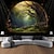 preiswerte Waldteppich-Fensteransicht Wald hängende Wandteppich Wandkunst große Wandteppich Wanddekor Fotografie Hintergrund Decke Vorhang Zuhause Schlafzimmer Wohnzimmer Dekoration Wandtuch XXL Natur