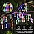 ieftine Lumini cu coarde solare-10m Fâșii de Iluminat 100 LED-uri Alb Cald Alb Multicolor Lumini creative Solar Exterior Rezistent la apă Λειτουργεί με Ηλιακή Ενέργεια