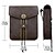baratos Acessórios e mais-Punk e gótico Medieval Século XVII saco bolsa de cinto saco de dados Ranger Elfo Homens Mulheres Unisexo Celta Viking Fantasia Carnaval Baile de Máscaras dia das Bruxas Mascarilha Adulto Bolsa