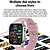 economico Smartwatch-696 TK16 Orologio intelligente 2.4 pollice Intelligente Guarda Bluetooth Pedometro Avviso di chiamata Monitoraggio del sonno Compatibile con Android iOS Da uomo Chiamate in vivavoce Promemoria di