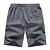 billige Klassisk-Herre Shorts med lommer Shorts Trekking-shorts Elastisk Talje Multi lomme Vanlig Påførelig Korte udendørs Daglig Campering &amp; Vandring Mode Klassisk Sort militærgrøn