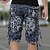baratos bermuda cargo estampada masculina-Homens Shorts táticos Bermuda Cargo Shorts camuflados Calção Botões Bolso multi camuflagem Côr Camuflagem Vestível Comprimento do joelho Ao ar livre Diário Acampar e Caminhar Moda Clássico Camuflagem