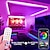 cheap Remote Control-10ft/20ft Waterproof Neon Light Strip, Addressable RGB Rainbow Pixel Light with 2.4G APP Control Bar Synchronize Music Control to DIY LED Neon Sign Art Wall Decoration Lighting Including Power WS2811