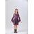 economico Vestiti-Retrò Vintage Anni '70 Disco Vestito Hippie Costume Ragazze Halloween Carnevale Mascherata Festa / Sera Parata dell'Orgoglio Mese dell'orgoglio Bambini Vestito