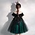abordables Robes à Fleurs pour Filles-Enfants Fille Robe de demoiselle d&#039;honneur Robe de fête Couleur unie Manche Courte Utilisation Mariage Soirée Maille Princesse Doux Maille Mi-mollet Robe Fourreau Robe en Tulle Eté Printemps Automne