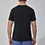 preiswerte Lauf-T-Shirts &amp; Tanktops-Herren Laufshirt Sport Top Fitnessstudio-Shirt Kurzarm T-Shirt Casual Athlässigkeit Atmungsaktiv Schnelltrocknend Weich Fitnesstraining Laufen Gehen Sportbekleidung Sportkleidung Einfarbig Schwarz