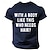 voordelige Grafisch T -shirt voor heren-Heren Grappig T-shirt 'Met Een Lichaam Als Dit Wie Heeft Haar Nodig?' Grafisch T-shirt | Korte Mouwen Gym Workout Kale Humor