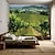 cheap Landscape Tapestry-Countryside Landscape Hanging Tapestry Wall Art Large Tapestry Mural Decor Photograph Backdrop Blanket Curtain Home Bedroom Living Room Decoration