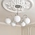 billige Øslys-led pendel 41/63/65/85cm 3/4/5/6-lys moderne sputnik lysekrone krom industriel semi-flush mount loftslampe e27 justerbar højde lys til køkkenø stue 110-240v