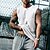 preiswerte Lauf-T-Shirts &amp; Tanktops-Herren Fitness Tank Top Tank Top Running Sport Top Tank Top Sport Ärmellos Weste / Fahrradweste Casual Athlässigkeit Atmungsaktiv Schnelltrocknend Weich Fitnesstraining Laufen Gehen Sportbekleidung