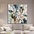 voordelige Olieverfschilderijen-handverf groot origineel bloemolieverfschilderij op canvas abstract bloemschilderij boho acryl bloemsierkunst grote muurkunst moderne aangepaste woonkamer decor geen frame