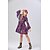 economico Vestiti-Retrò Vintage Anni '70 Disco Vestito Hippie Costume Ragazze Halloween Carnevale Mascherata Festa / Sera Parata dell'Orgoglio Mese dell'orgoglio Bambini Vestito
