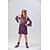 economico Vestiti-Retrò Vintage Anni '70 Disco Vestito Hippie Costume Ragazze Halloween Carnevale Mascherata Festa / Sera Parata dell'Orgoglio Mese dell'orgoglio Bambini Vestito