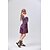 economico Vestiti-Retrò Vintage Anni '70 Disco Vestito Hippie Costume Ragazze Halloween Carnevale Mascherata Festa / Sera Parata dell'Orgoglio Mese dell'orgoglio Bambini Vestito