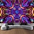 billige Blacklight -billedvev-blacklight billedvev uv reaktiv glød i mørket glød party neon psykedelisk trippy tåkete hengende billedvev ugle veggmaleri for stue soverom