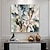 voordelige Olieverfschilderijen-handverf groot origineel bloemolieverfschilderij op canvas abstract bloemschilderij boho acryl bloemsierkunst grote muurkunst moderne aangepaste woonkamer decor geen frame