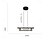 economico Luci a sospensione-2-Light 3-Light 35 cm Design unico Luci Pendenti Rame Bicchiere Classico Alla moda Ottone Nero LED Moderno 110-120V 220-240V
