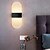 billiga Vägglampor för inomhusbelysning-led vägglampa 2-färgs ljuskälla 10cm 5w nordisk stil ip54 aluminium akryl inomhus vägglampor belysning för sovrum badrum vardagsrum hallar 85-265v