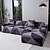 cheap Sofa Cover-Sofa Bed Cover Elastic Sofa Slipcover L Shaped Couch Cover Geometric Block Series Furniture Protector for Bedroom Office Living Room Home Decor