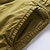 abordables Classique-Homme Short tactique Short Cargo Short Shorts de Randonnée Boutons Cordon Taille elastique Plein Vestimentaire Court Extérieur du quotidien Camping et randonnée Mode Classique Noir Vert Véronèse