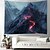 economico arazzo paesaggistico-Paesaggio Maestoso Vulcano Arazzo Appeso Arte Della Parete Grande Arazzo Decorazione Murale Fotografia Sfondo Coperta Tenda Casa Camera Da Letto Soggiorno Decorazione