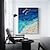 cheap Oil Paintings-Hand Painted Beach Texture Landscape Thick Kinfe Oil Paintings On Canvas Wall Art Home Decor Seascape Painting For Living Room Frame Ready To Hang Or Unframed