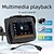 abordables Lecteurs multimédias pour voitures-Lecteur mp5 portable pour moto et voiture, 5 pouces, carplay, écran tactile hd, navigation étanche ip65