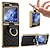halpa Samsung-kotelot-puhelin Etui Käyttötarkoitus Samsung Galaxy Z Flip 5 Z Flip 4 Z Flip 3 Takakuori ja näytönsuoja Sormussolki Iskunkestävä Retro TPU Metalli PU-nahka