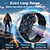 levne Chytré hodinky-696 P6 Chytré hodinky 1.96 inch Inteligentní hodinky Bluetooth EKG + PPG Krokoměr Záznamník hovorů Kompatibilní s Android iOS Dámské Muži Hands free hovory Záznamník zpráv IP 67 40mm pouzdro na