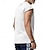 preiswerte Fitness Tank-Tops-Herren Tank Top Weste Unterhemd Ärmelloses Shirt Ärmellos Rundhalsausschnitt Frühling &amp; Sommer Einfach Mode Designer Basic Urlaub Straße Ausgehen Weiß Wein Dunkelmarine Top T-Shirt für Herren