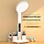baratos Luminárias de mesa-lâmpada de mesa led multifuncional dobrável toque com calendário relógio lâmpada de mesa usb ventilador embutido tecnologia de cuidados com os olhos para luz de leitura de cabeceira do quarto