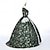 preiswerte Kleider-Vintage Rokoko Renaissance Maxi Kleid Normal Ein Hauch Aschenputtel Prinzessin Quadrathals Kostüm königlich Halloween Karneval Maskerade Leistung Party Halloween Erwachsene Ganzjahres